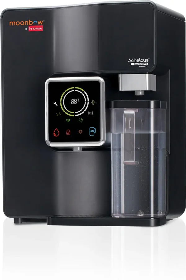 Hindware Achelous Premium iPRO 8 L RO + UV + Minerals Water Purifier Suitable for all - Borewell, Tanker, Municipality Water