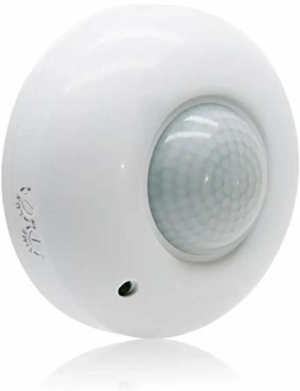GreenRabbit Motion Sensor With Light Sensor Power Saving Switch Wall Mount 360 Degree Wireless Sensor Security System
