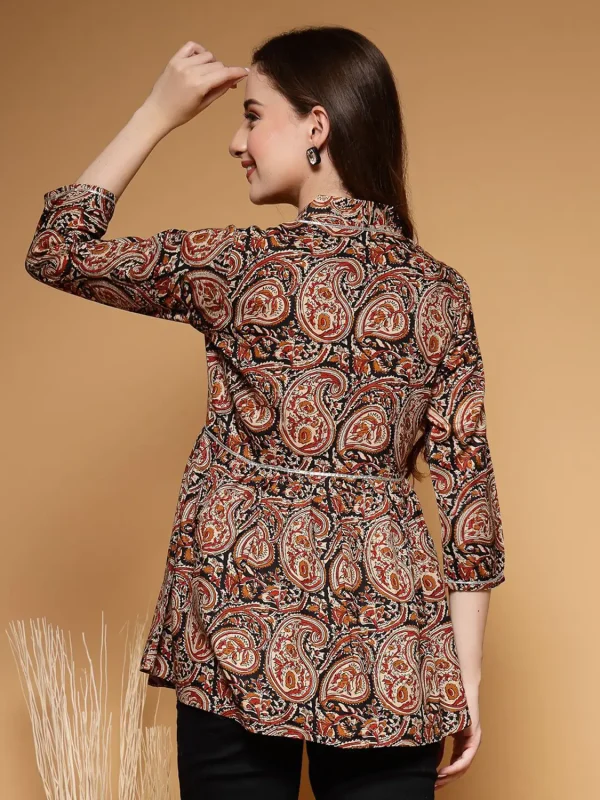 Lascaux Casual Printed Women Multicolor Top