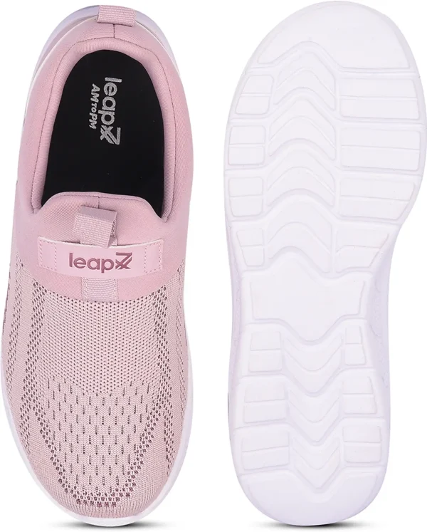 LIBERTY LEAP7X BOSTER-L2E Sports Slip-on With Knitted Upper & EVA Sole | Comfortable Walking Shoes For Women