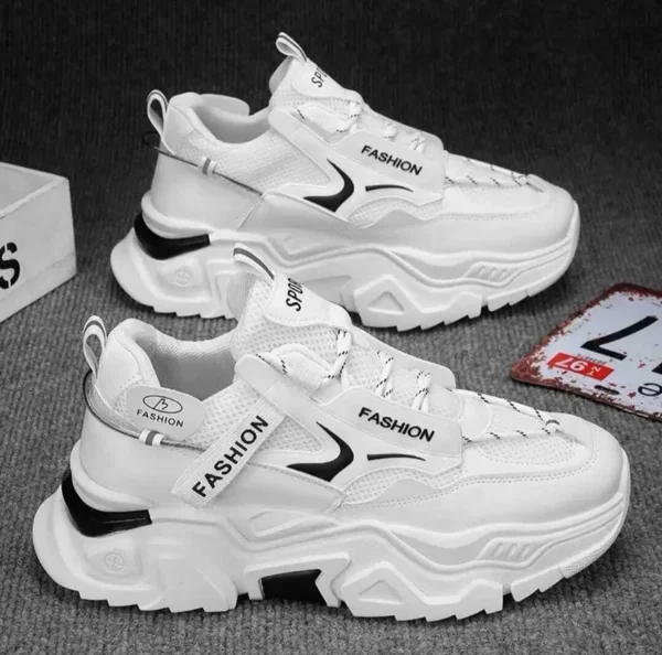 LAXYASH WHITE SHOES PREMIUM QUALITY SNEAKERS Sneakers For Unisex