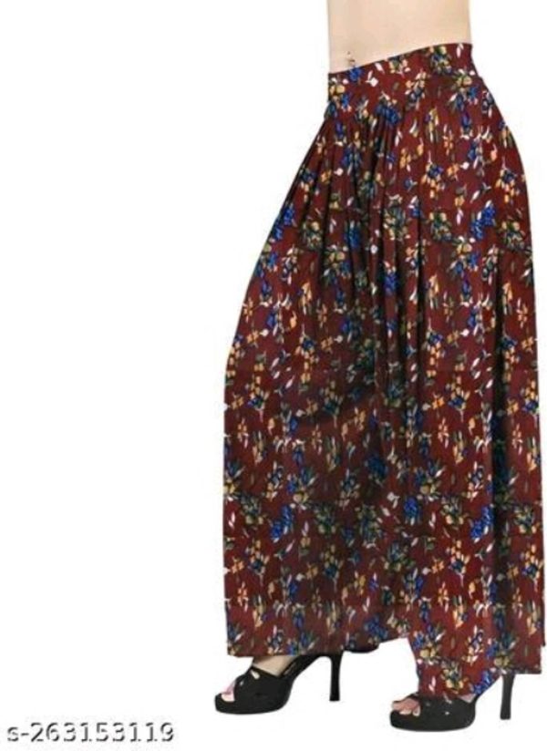 Fashion Bazaar Flared Women Dark Blue, Black Trousers