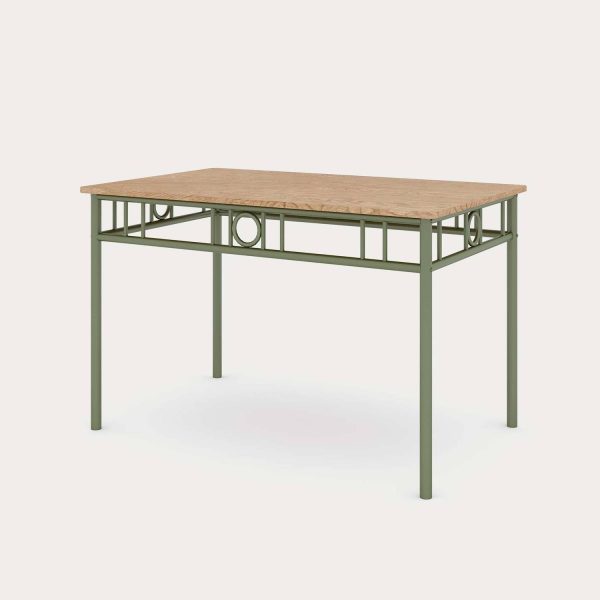 Flipkart Perfect Homes Vienzo Indoor & Outdoor Dining Room and Living Room Metal 4 Seater Dining Set