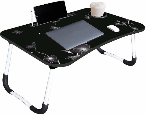 FurniGully Wood Portable Laptop Table