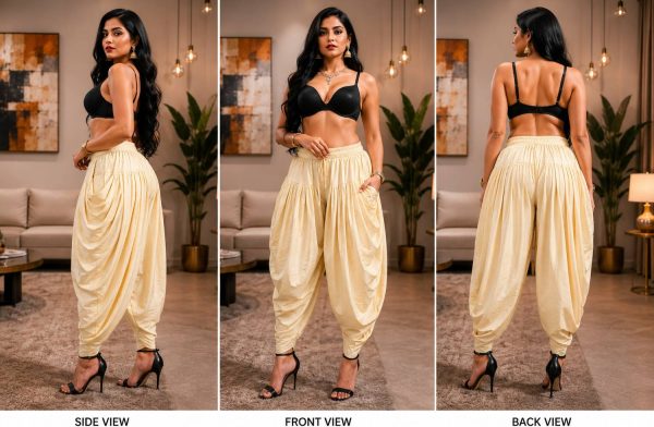 GEN Z FASHION Solid Women Dhoti