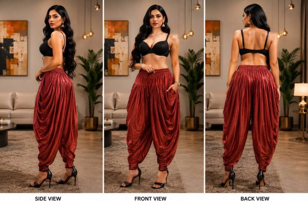 GEN Z FASHION Solid Women Dhoti