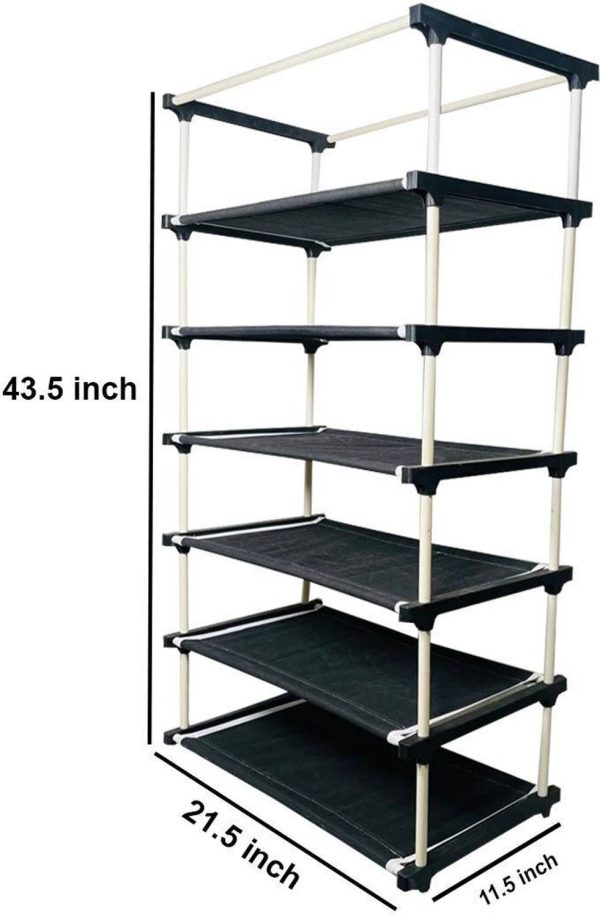GirjaHub Strong & Stable Shoe Rack for Home Multipurpose Plastic Shoe Stand