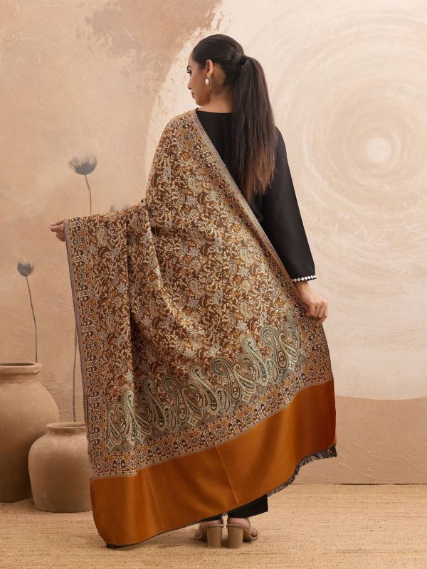 GK VILLA Poly Wool Woven Women Shawl