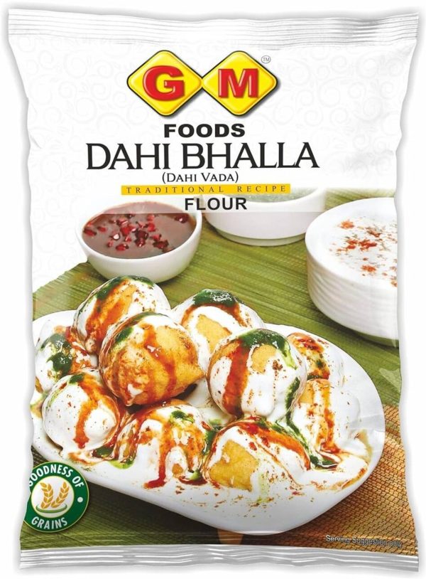 GM FOODS Dahi Bhalla 500 Gram (Pack Of 2) + Meethi Sonth 100 Gram (Pack Of 2)