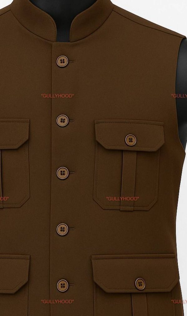 Gullyhood Solid Men Waistcoat
