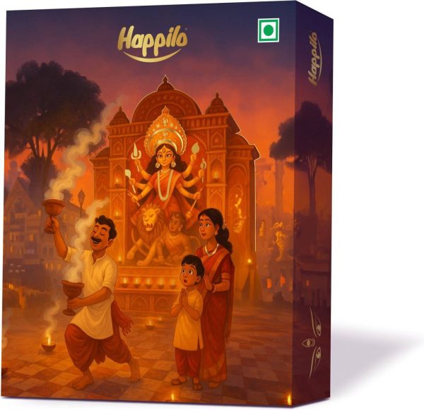 Happilo Puja Gift Box 14 Inclusions Gift Hamper Combo