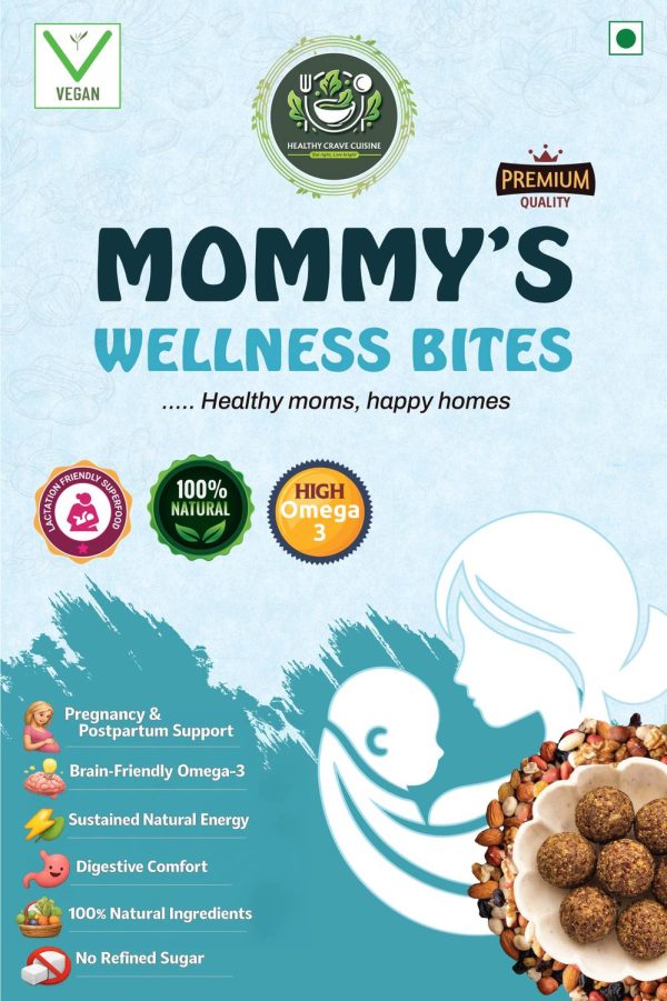 HEALTHY CRAVE CUISINE Mommy’s Wellness Bites Pouch