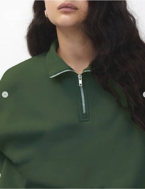 HILFIRE REGION Full Sleeve Solid Women Sweatshirt
