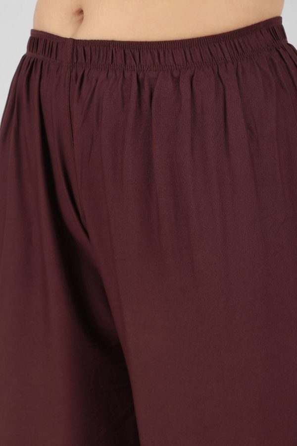 HOC Regular Fit Women Brown Trousers