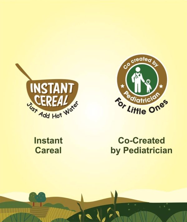HUNGRY KOALA Rice & Moong dal Khichdi (Instant Cereal/ Travel friendly) 200 g