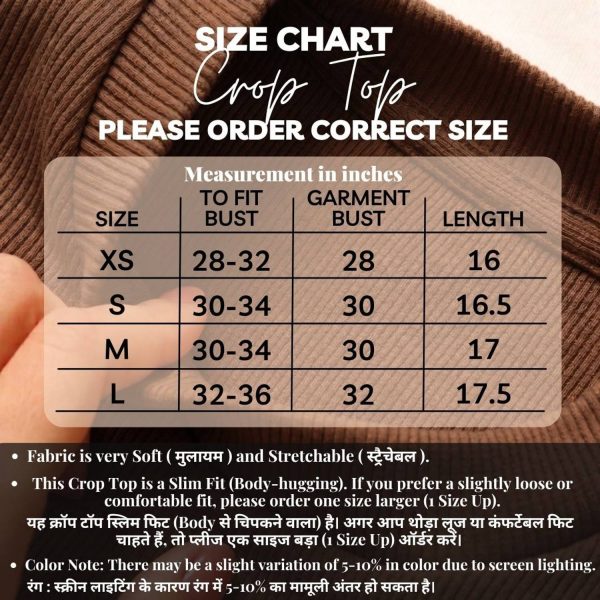 INDIKNIT Casual Graphic Print Women Brown Top