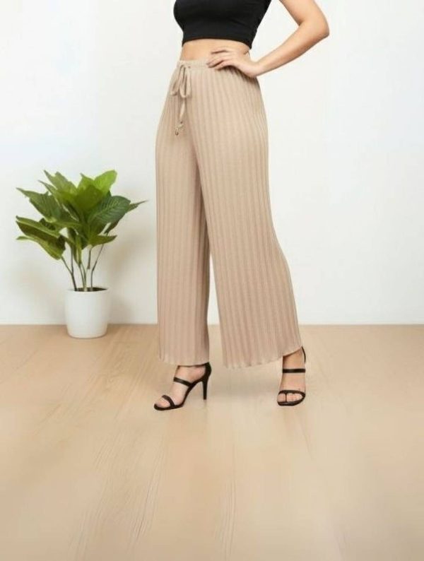 Infinizy Regular Fit Women Green, Beige Trousers