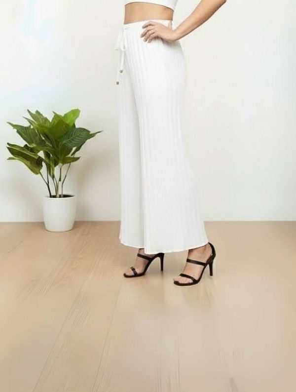 Infinizy Regular Fit Women Green, White, Maroon Trousers