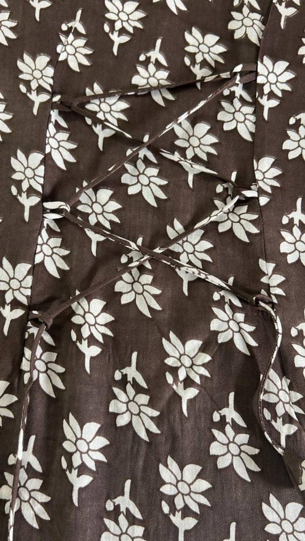Jaipurnikhar Casual Printed Women Brown Top