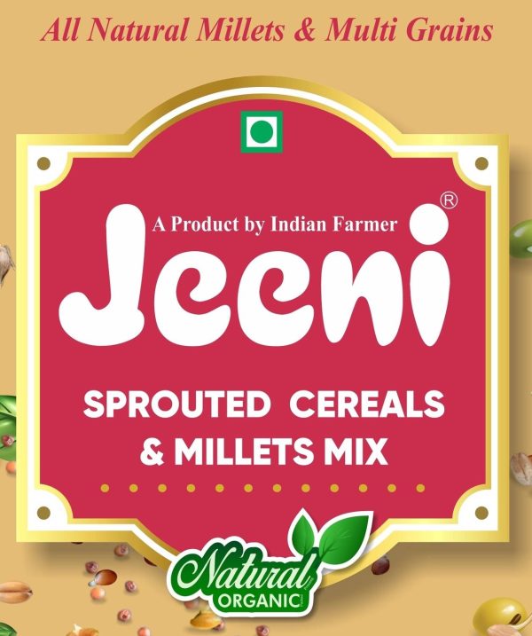 Jeeni Sprouted cereals & millet mix 1 kg