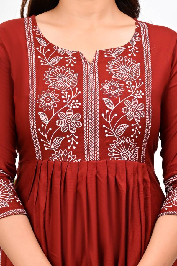 JH fashion Women Floral Print A-line Kurta