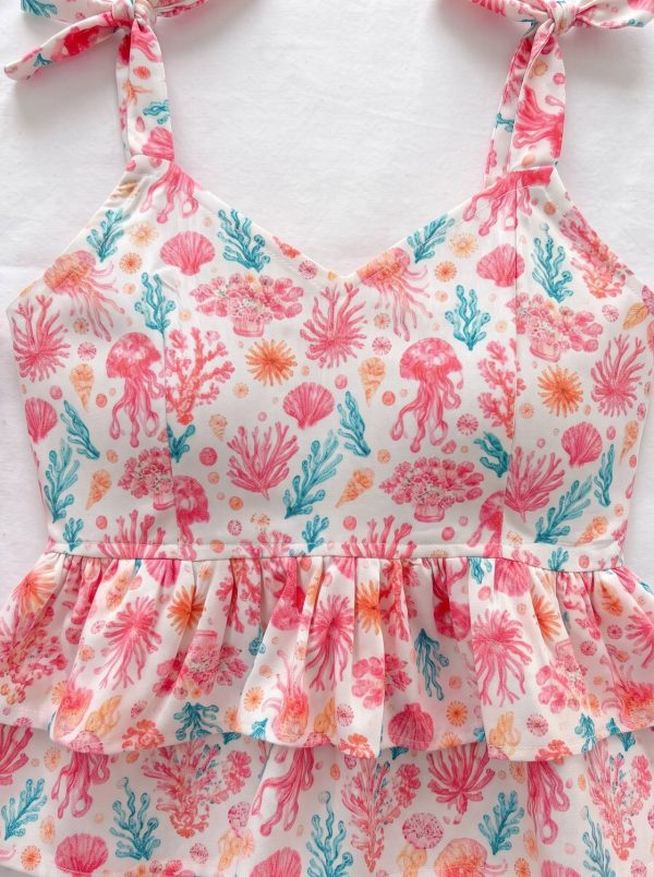 JoonAura Party Printed Women Pink Top