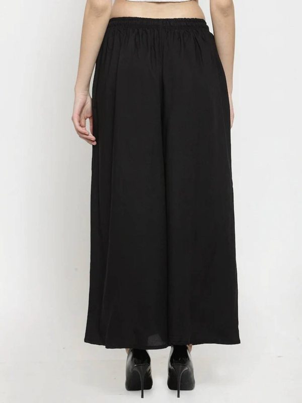kanjilal Loose Fit Women Red, Black Trousers