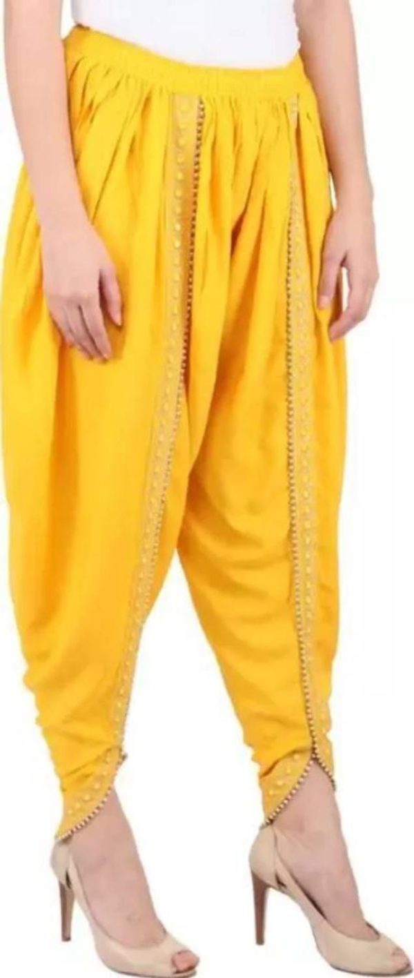Kanna Fabric Self Design Women Dhoti