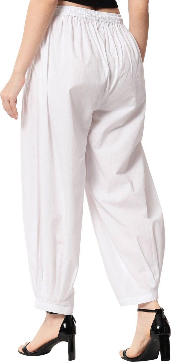 Kate Pretty Solid Cotton Women Harem Pants