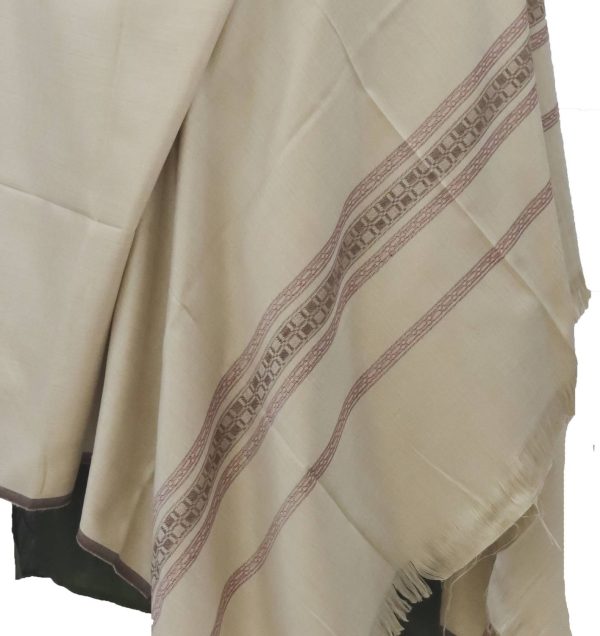 KAVIM Wool Printed Women, Men Shawl