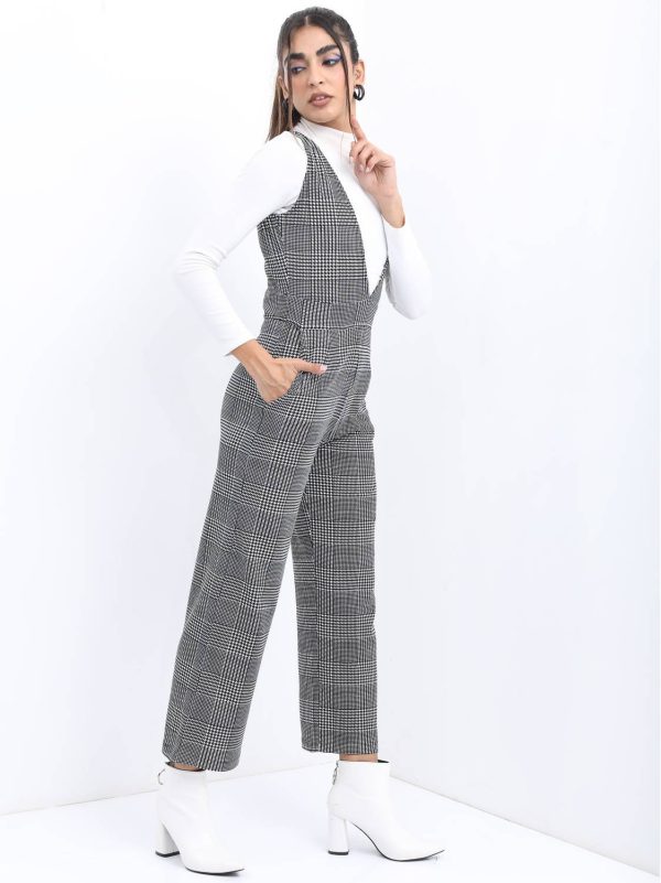 KETCH Checkered Women Jumpsuit