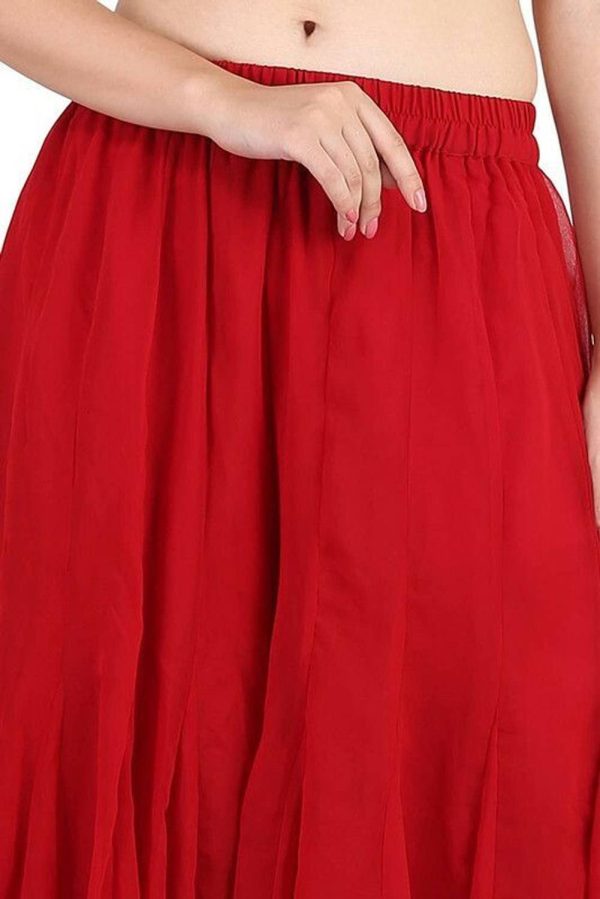 Kicha Flared Women Red Trousers