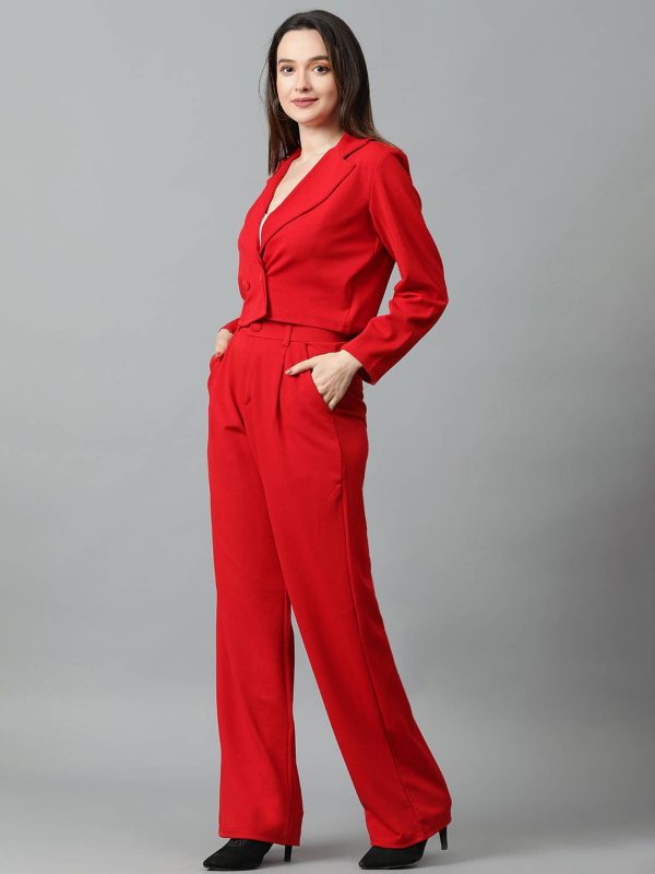KOTTY Blazer Solid Women Suit