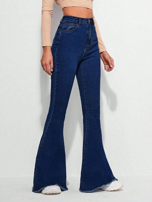 KOTTY Boot-Leg Women Blue Jeans