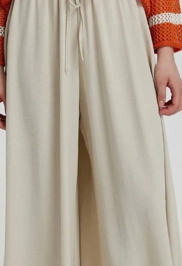 KOTTY Loose Fit Women Beige Trousers