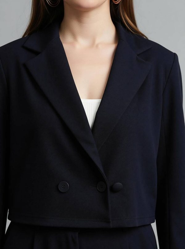 KOTTY Solid Single Breasted Casual Women Blazer