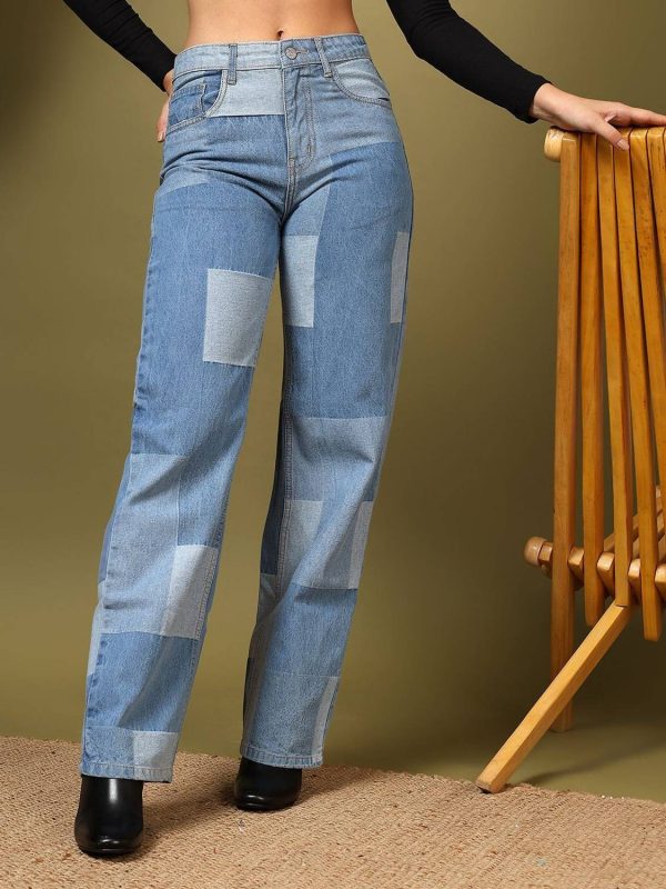 KOTTY Straight Fit Women Light Blue Jeans