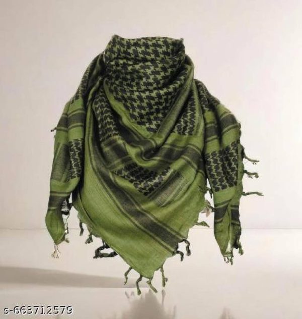 kubaanstore Cotton Checkered Men, Women Shawl