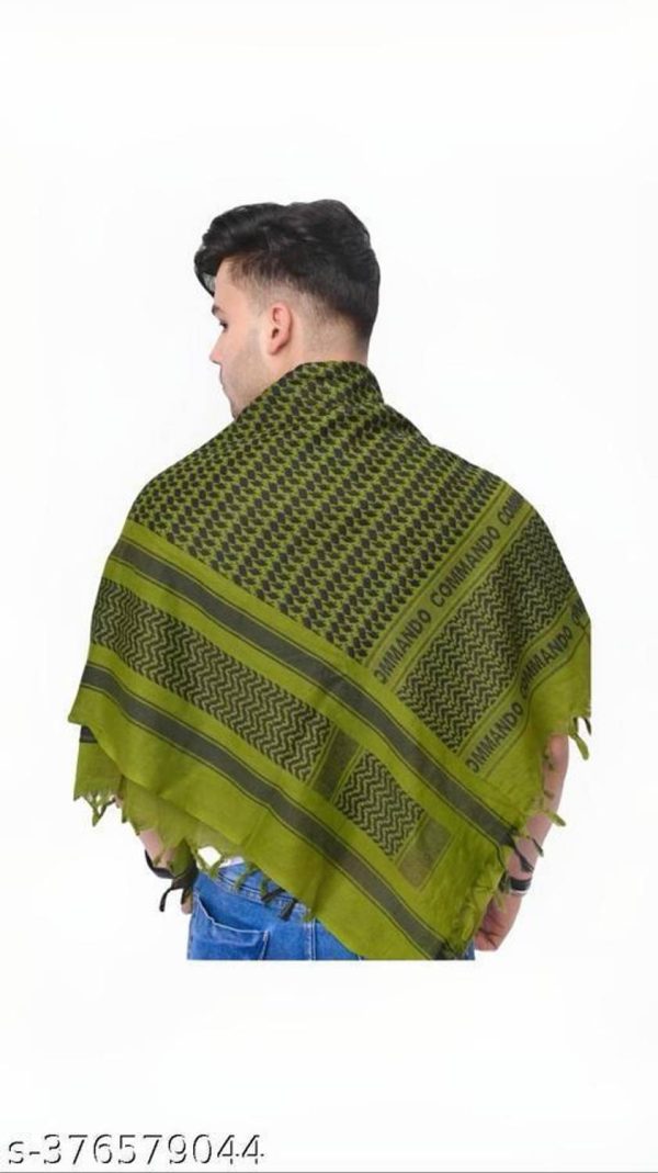 kubaanstore Cotton Checkered Men, Women Shawl