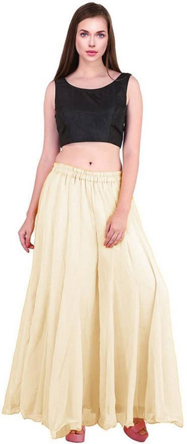 Kvish Flared Women White Trousers