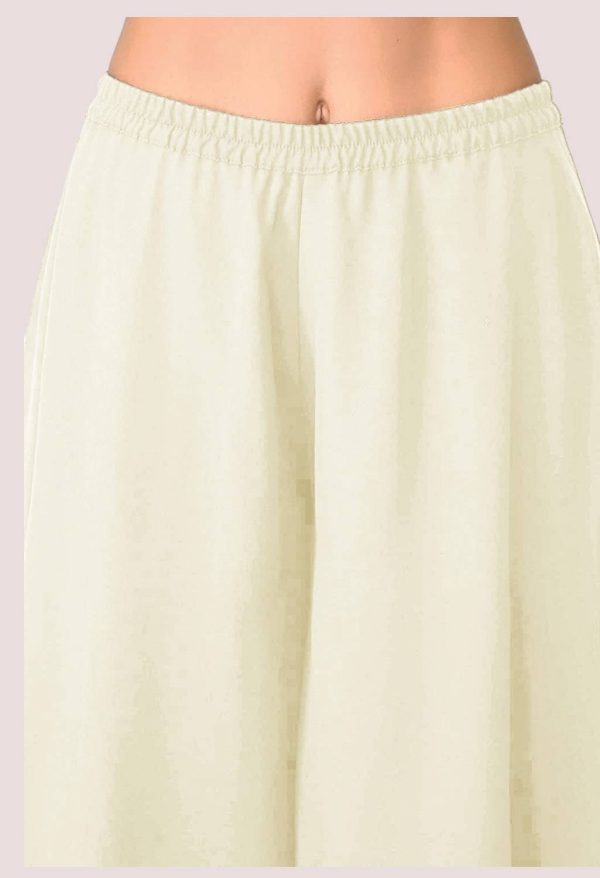 Kvish Relaxed Women Cream Trousers