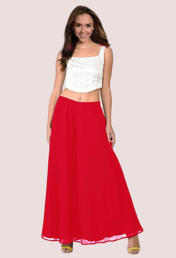 Kvish Relaxed Women Red Trousers