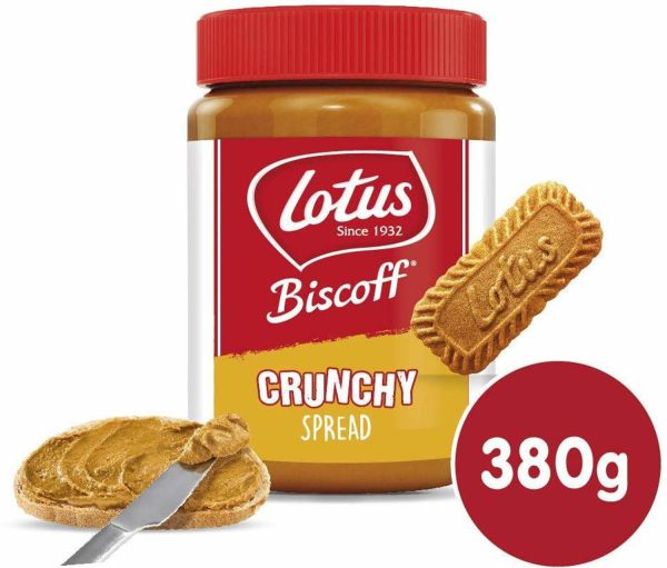 Lotus Spread Biscoff Crunchy 380gm (Imported Product)