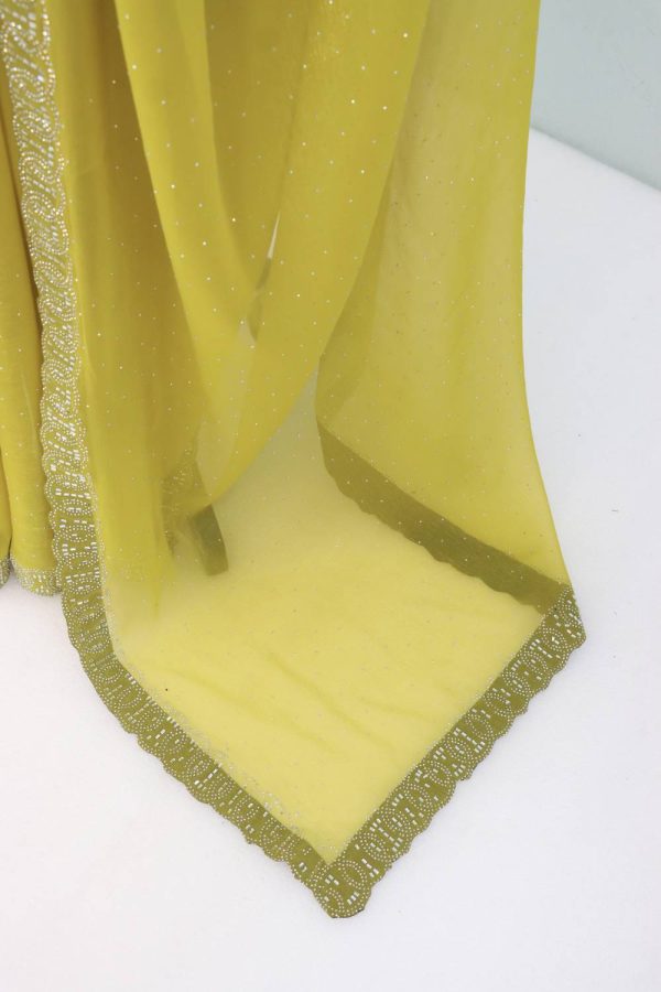 Maharlika Organza Embellished Blouse Material
