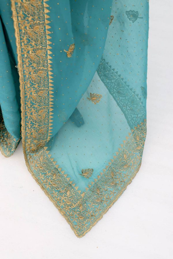 Maharlika Organza Embroidered Blouse Material