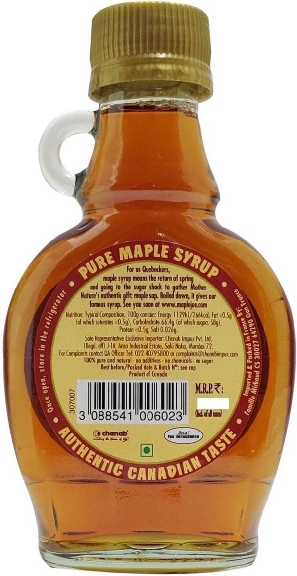 Maple Joe Canadian Grade A Maple Syrup natural