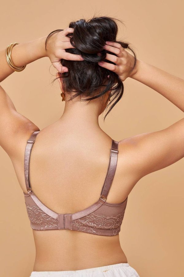Maroon Women Everyday Non Padded Bra