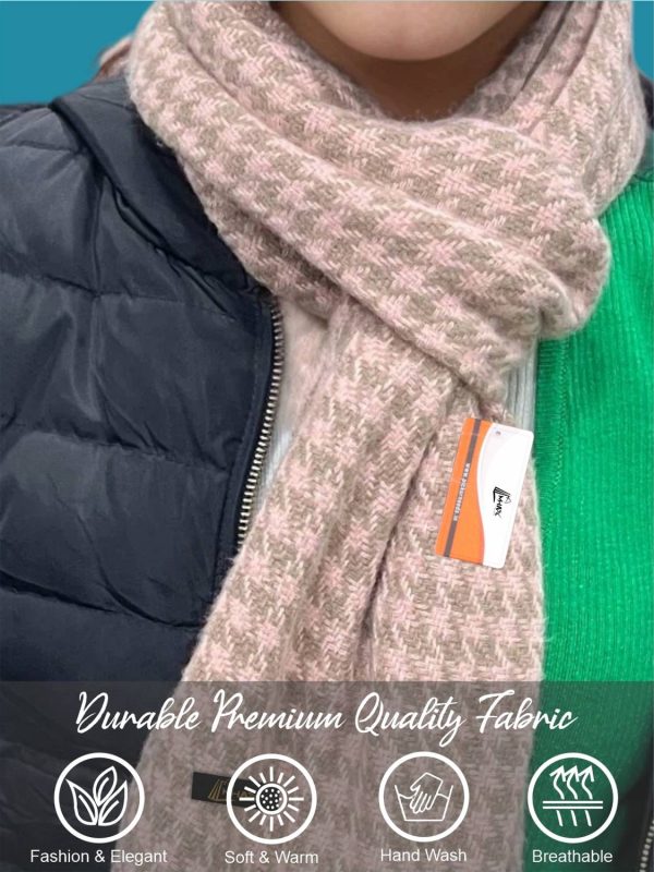 MHAX Checkered Women Muffler
