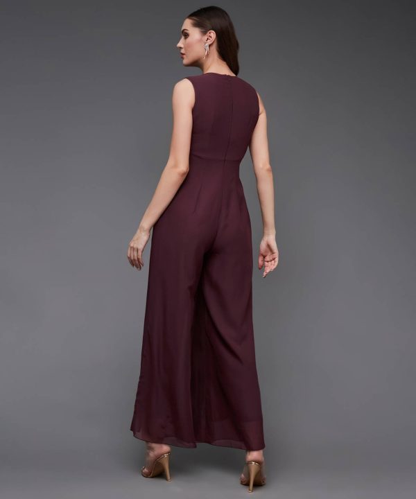 Miss Chase Embellished Women Jumpsuit
