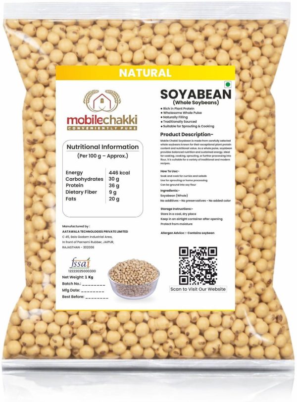 MOBILE CHAKKI Unpolished Soya Bean